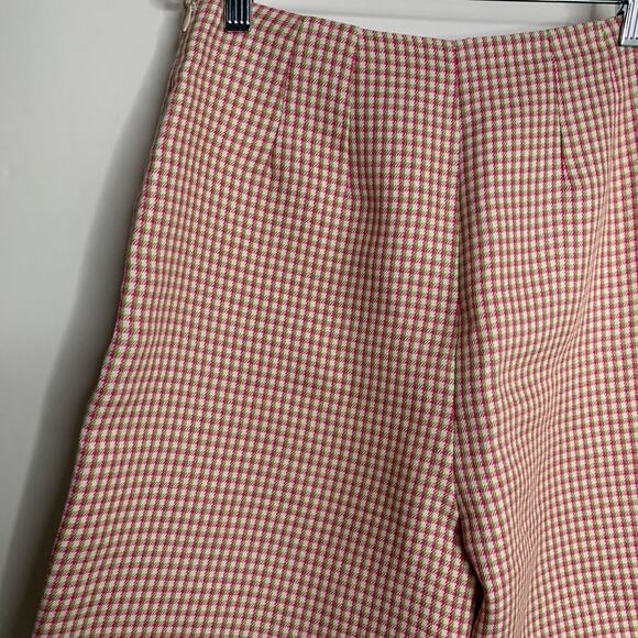 Alexa Chung High Waisted Plaid Womens Long Shorts US 6 - Picture 11 of 16